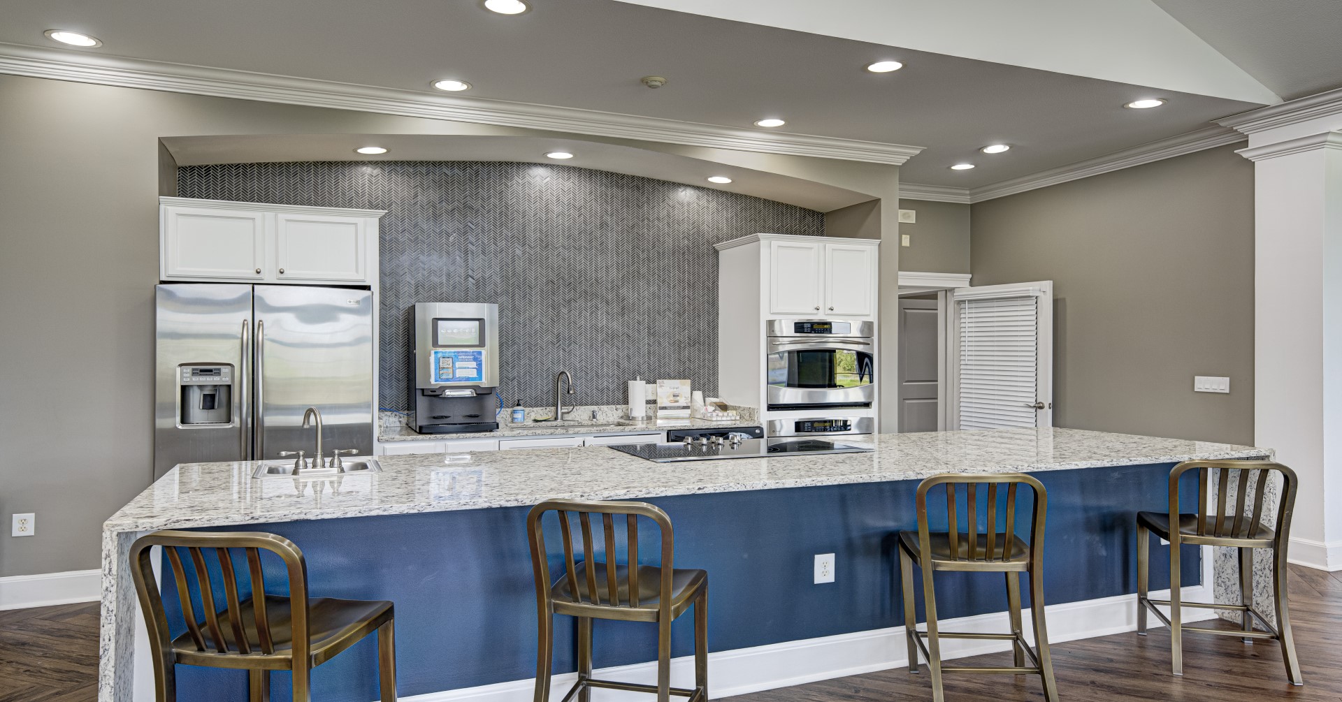 The District At Saxony Resident Kitchen