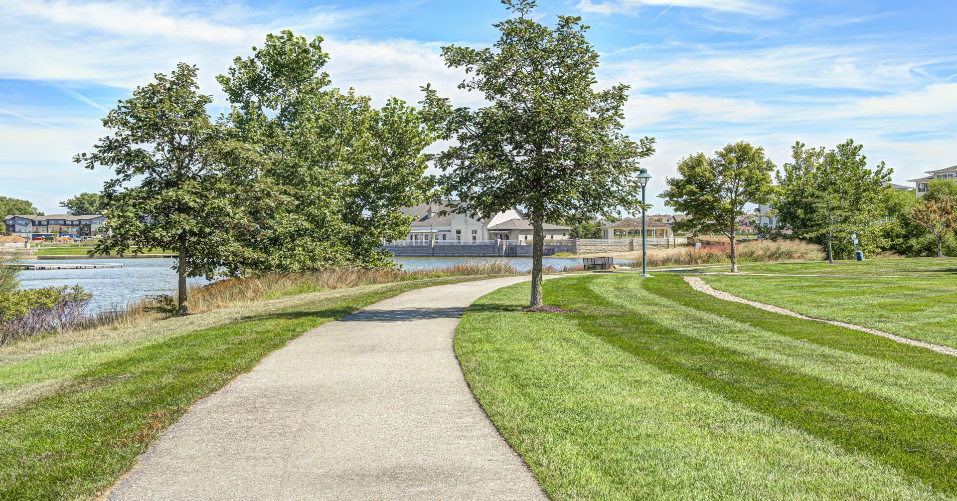 The District At Saxony Walking Trail